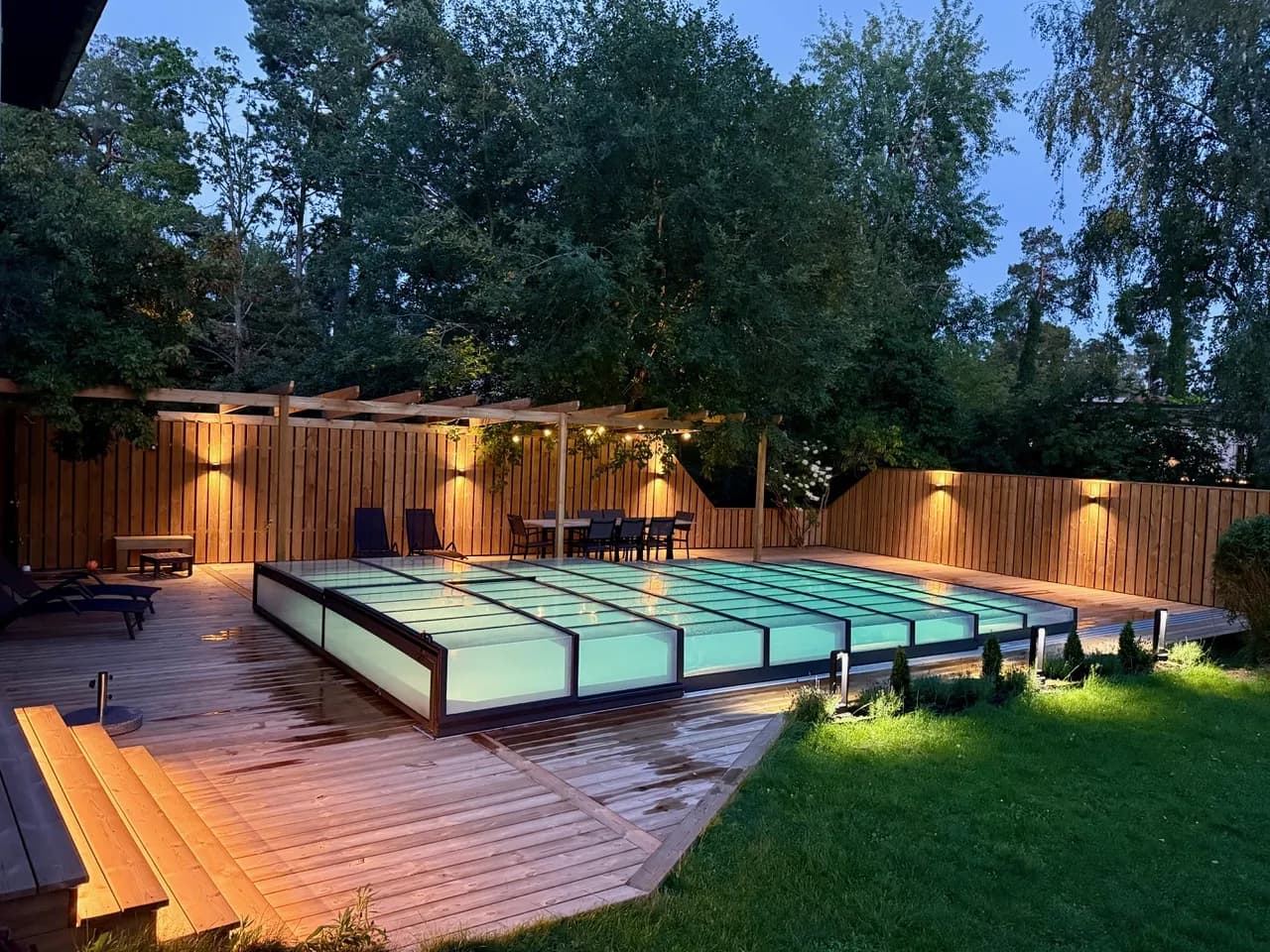 Poolbygge i Stockholm